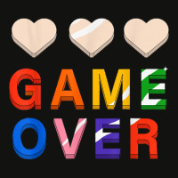 Game Over Vintage Retro Video Games Gaming Gift Arcade T Shirt 1356 Scorecard Crop Tee | Artistshot