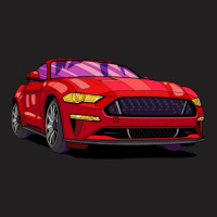 Sports Red Car T-shirt | Artistshot