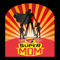 Super Mom Funny Superhero Mother's Day Men's 3/4 Sleeve Pajama Set | Artistshot