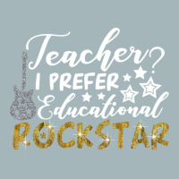 Teacher I Prefer Educational Rockstar Unisex Sherpa-lined Denim Jacket | Artistshot