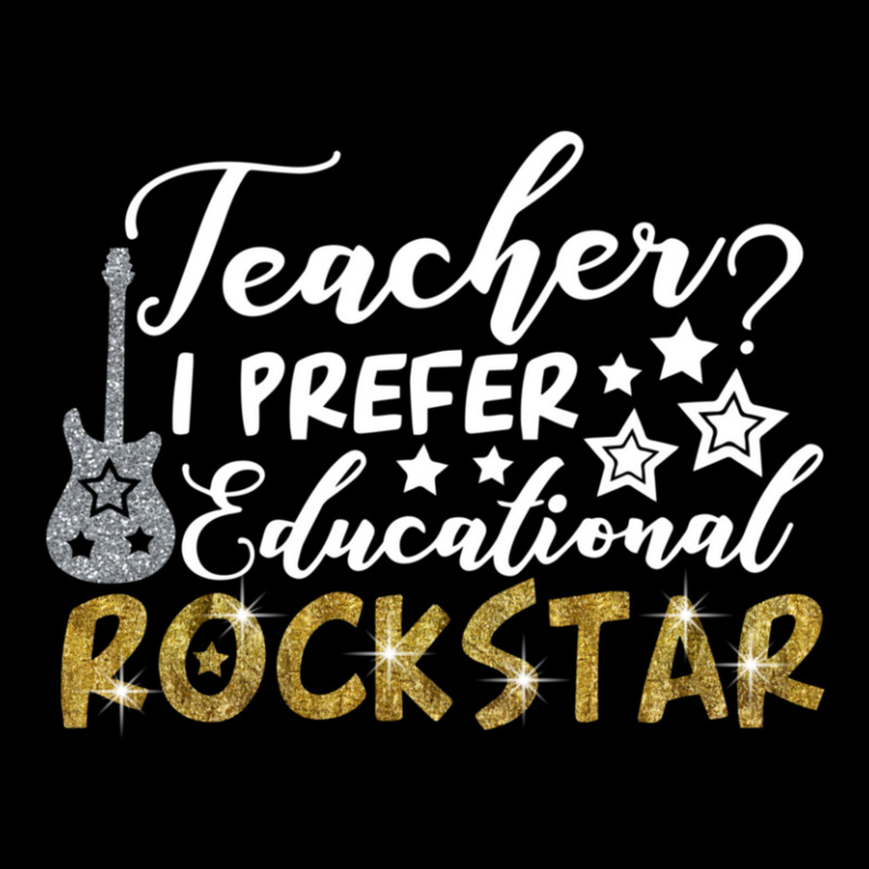 Teacher I Prefer Educational Rockstar Pocket T-shirt | Artistshot