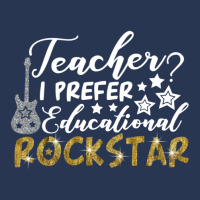 Teacher I Prefer Educational Rockstar Men Denim Jacket | Artistshot