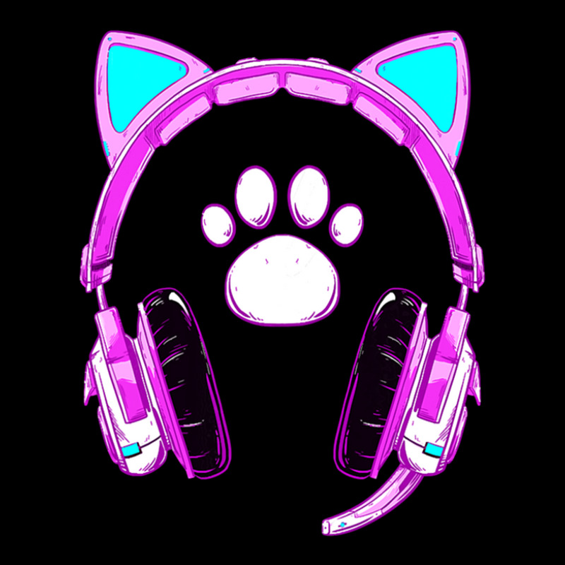 Cat Ear Headsets Headphones Kitty Maternity Scoop Neck T-shirt by JasonJoplin | Artistshot