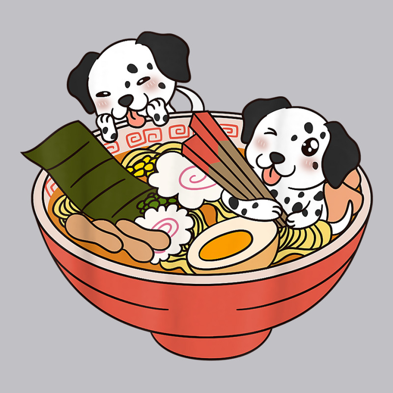 Funny Dalmatian Dog Ramen Pocket T-Shirt by robeijopicar | Artistshot