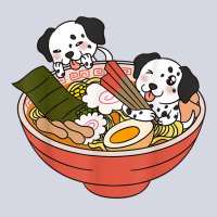 Funny Dalmatian Dog Ramen Fleece Short | Artistshot