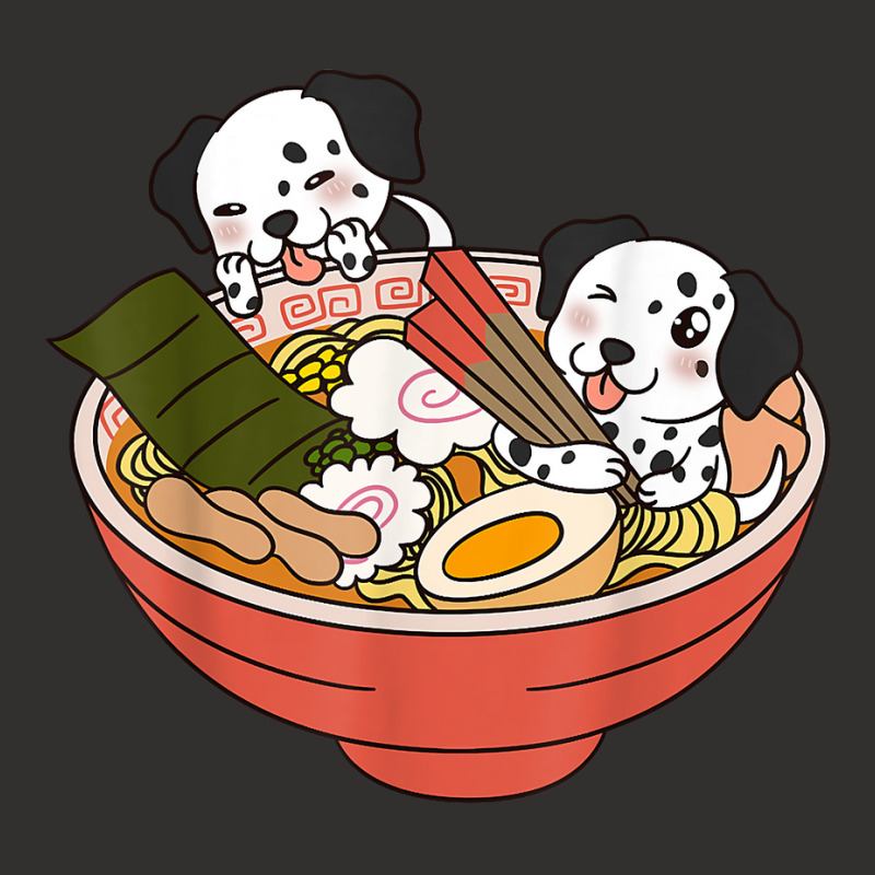 Funny Dalmatian Dog Ramen Champion Hoodie by robeijopicar | Artistshot