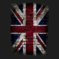 Grunge Uk Flag, Great Britain, Punk Style Distressed Wall Classic   Co Classic T-shirt | Artistshot