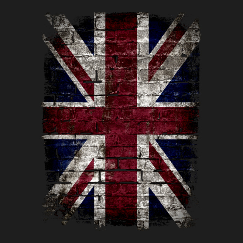 Grunge Uk Flag, Great Britain, Punk Style Distressed Wall Classic   Co Classic T-shirt | Artistshot