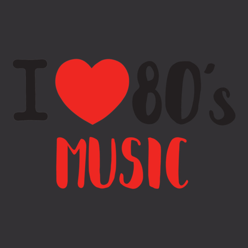 I Love 80's Music Classic Vintage Short | Artistshot