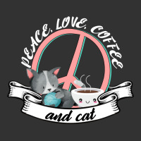 Peace Love Coffee And Cat For Dark Baby Bodysuit | Artistshot