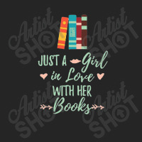 A Girl In Love With Her Books Bookworm Book Lover Unisex Hoodie | Artistshot