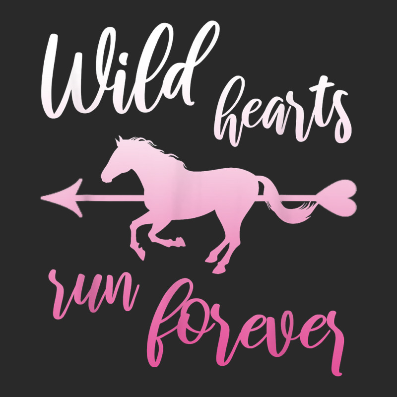 Wild Hearts Run For Ever Horse Girl Riding Horses T Shirt Toddler T-shirt by darrene68stu | Artistshot