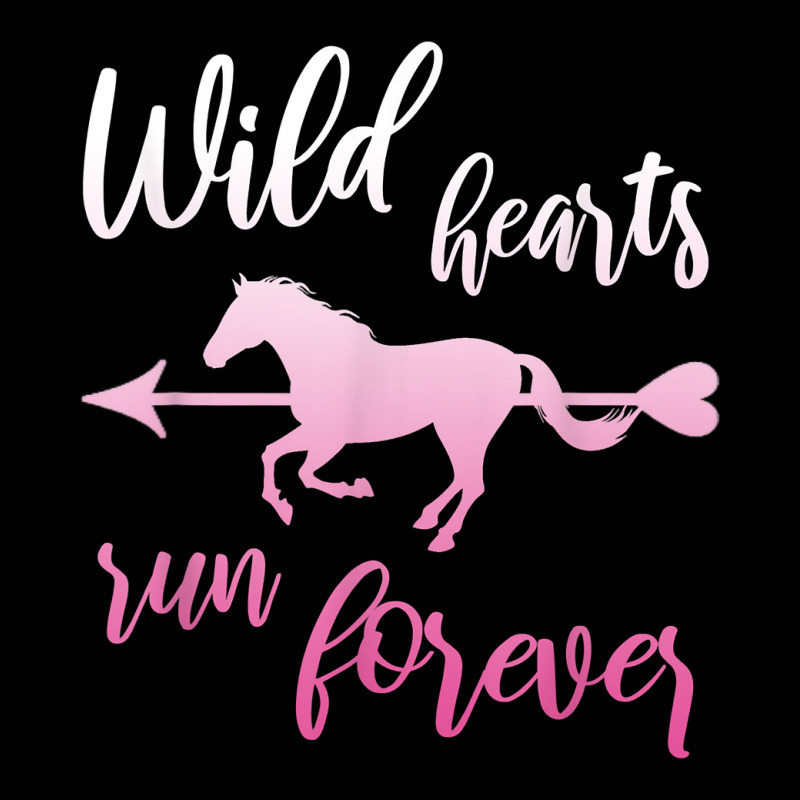 Wild Hearts Run For Ever Horse Girl Riding Horses T Shirt Toddler 3/4 Sleeve Tee by darrene68stu | Artistshot