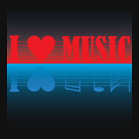 I Love Music Essential Graphic T-shirt | Artistshot