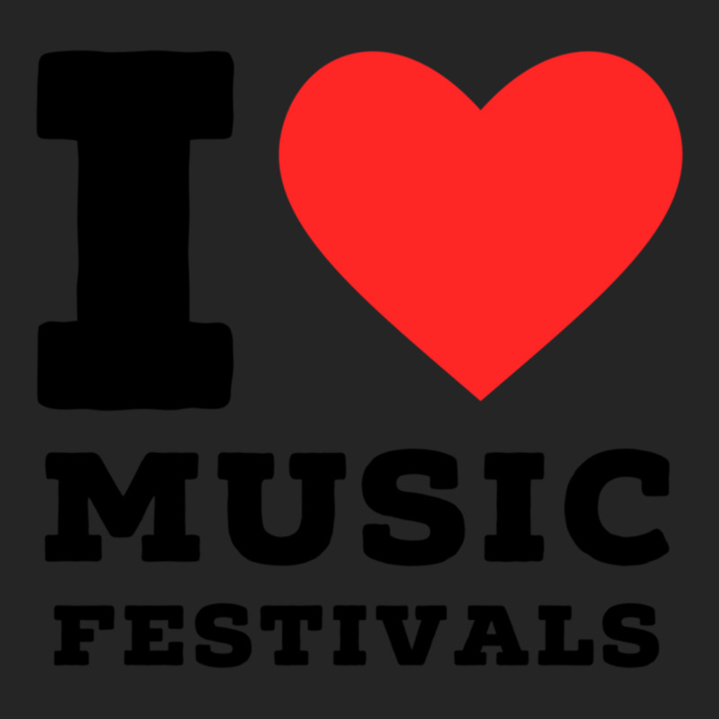 I Love Music Festival Classic Unisex Hoodie | Artistshot