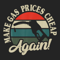 Make Gas Prices Cheap Again Vintage Sunset Petrol Gas Pump 3/4 Sleeve Shirt | Artistshot