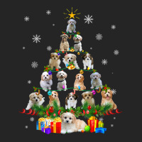 Cavachon Christmas Tree Lights Funny Lover Dog Xmas Pajamas T Shirt Unisex Hoodie | Artistshot