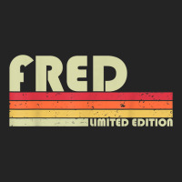 Fred Gift Name Personalized Funny Retro Vintage Birthday T Shirt 3/4 Sleeve Shirt | Artistshot