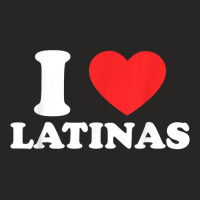 Mens I Love I Heart Latinas Tshirt Funny Red Heart Love Latina T Shirt Ladies Fitted T-shirt | Artistshot