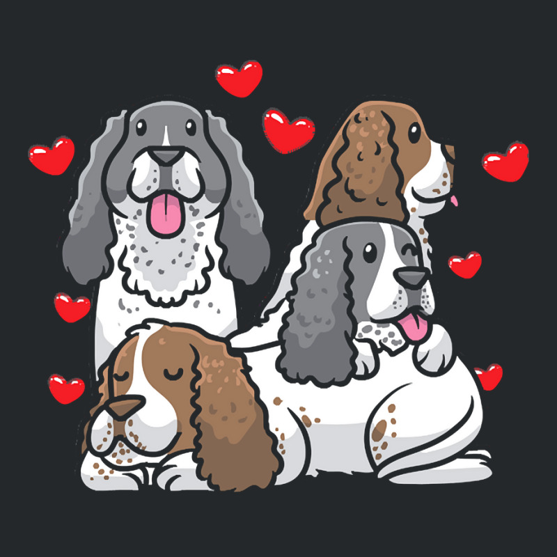 English Springer Spaniel T  Shirt English Springer Spaniel Dog Heart M Crewneck Sweatshirt | Artistshot