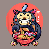 Funny Monkey Eating Ramen Cute Japanese Monkey Ramen Noodles Vintage T-shirt | Artistshot