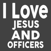 I Love Jesus And Officers  For Officer Vintage T-shirt | Artistshot