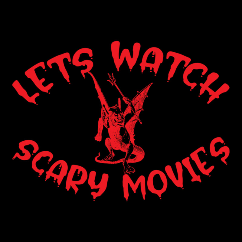 Lets Watch Scary Movies Gift Halloween Essential Zipper Hoodie by WeisenbadennisAlan | Artistshot