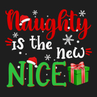 Naughty Is The New Nice Funny Santa Joke Christmas Humor Long Sleeve T Classic T-shirt | Artistshot