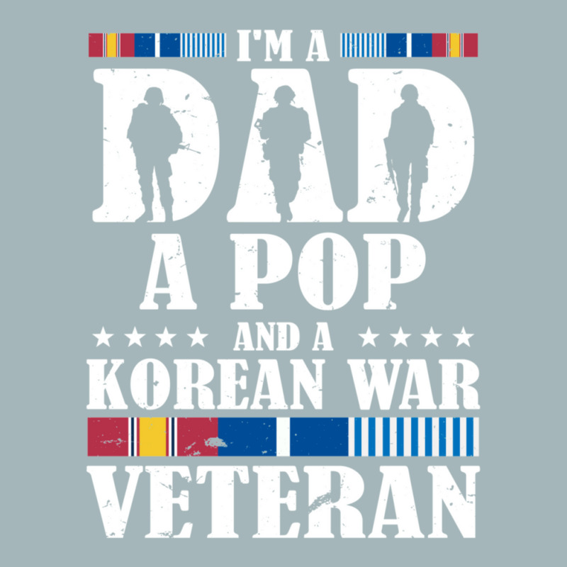 I'm A Dad A Pop And An Korean War Veteran Father's Day Gift Unisex Sherpa-lined Denim Jacket | Artistshot