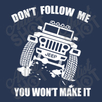 Don't Follow Me Men Denim Jacket | Artistshot