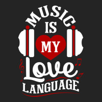 Music Is My Love Language  Music Valentines Gifts Essential 3/4 Sleeve Shirt | Artistshot