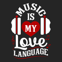 Music Is My Love Language  Music Valentines Gifts Essential Unisex Hoodie | Artistshot