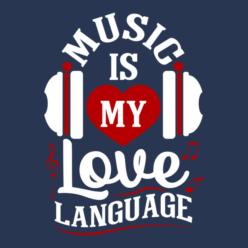 Music Is My Love Language  Music Valentines Gifts Essential Men Denim Jacket | Artistshot