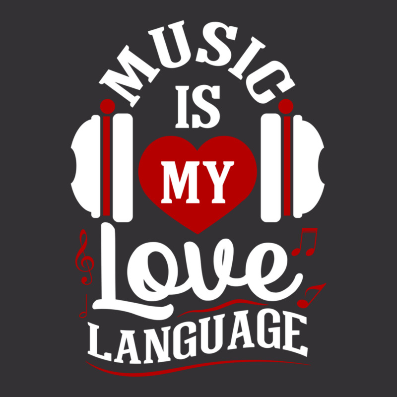 Music Is My Love Language  Music Valentines Gifts Essential Vintage Short | Artistshot