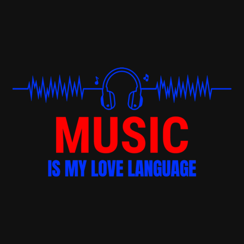 Music Is My Love Language Classic Graphic T-shirt | Artistshot