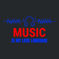 Music Is My Love Language Classic Crewneck Sweatshirt | Artistshot