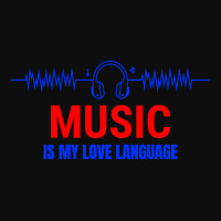 Music Is My Love Language Classic Crop Top | Artistshot