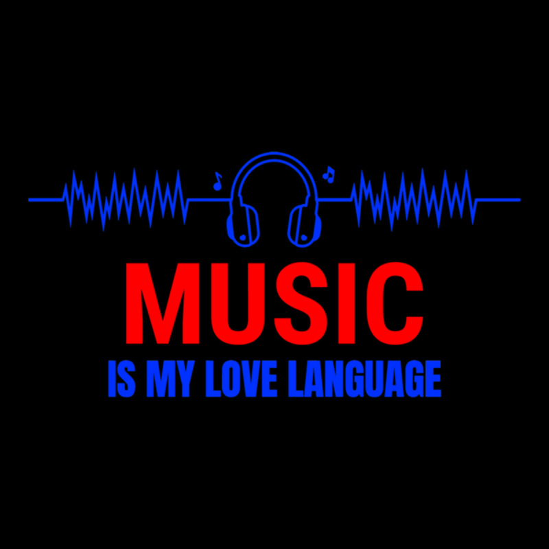 Music Is My Love Language Classic Cropped Hoodie by MargaretElinorBiggs | Artistshot