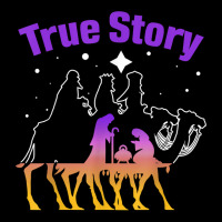 True Story Christmas Jesus Nativity Gift, Christian Gift T Shirt Maternity Scoop Neck T-shirt | Artistshot