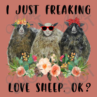 I Just Freaking Love Sheep, Ok Cropped Sweater | Artistshot