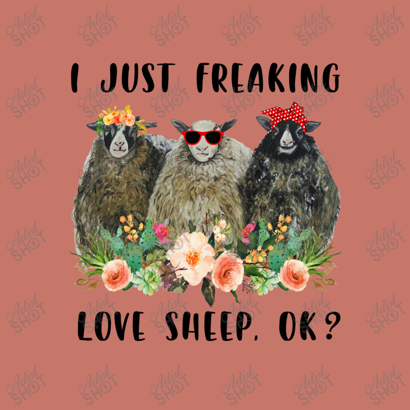 I Just Freaking Love Sheep, Ok Cropped Sweater by hoainv | Artistshot