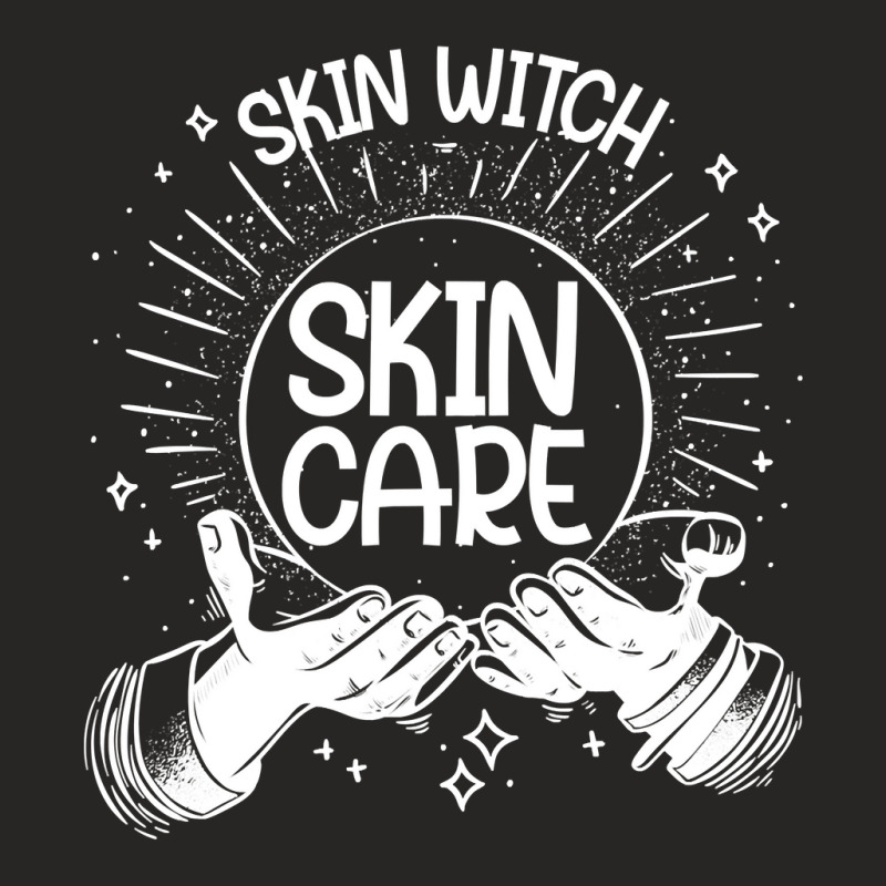 Skin Witch Skincare Lover Halloween Esthetician Sweatshirt Ladies Fitted T-shirt | Artistshot