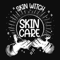 Skin Witch Skincare Lover Halloween Esthetician Sweatshirt Crop Top | Artistshot