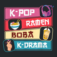 K Pop Ramen Boba K Drama Cute Kawaii Korean Drama Teen Girls T Shirt Crewneck Sweatshirt | Artistshot