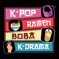 K Pop Ramen Boba K Drama Cute Kawaii Korean Drama Teen Girls T Shirt Fleece Short | Artistshot