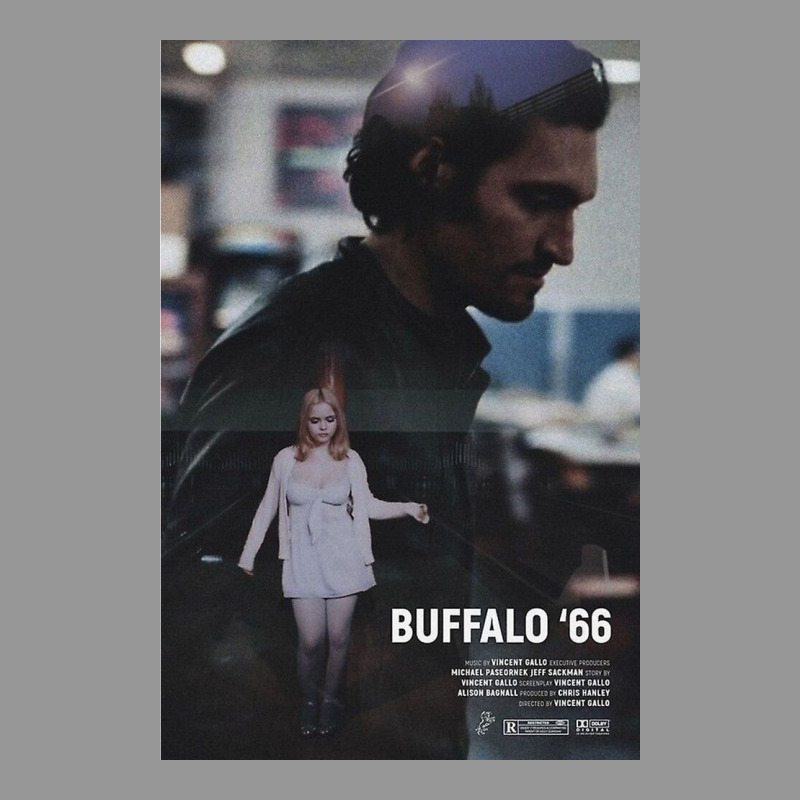 Vincent Gallo's Buffalo 66 Alternative Poster Women's V-Neck T-Shirt by jeffreybirge | Artistshot