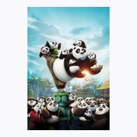 Kung Fu Panda 3 Poster T-shirt | Artistshot