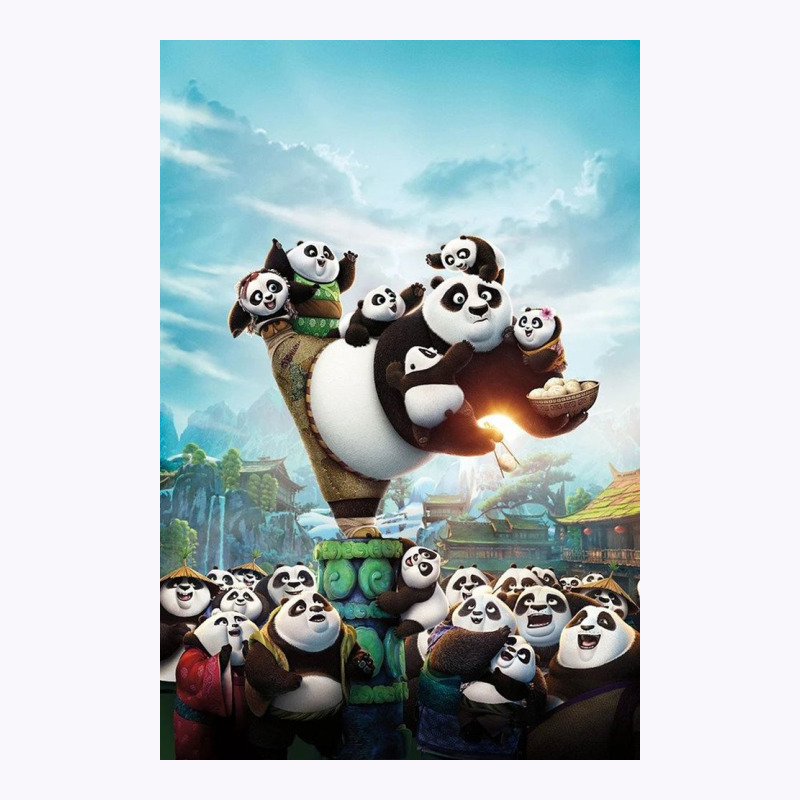 Kung Fu Panda 3 Poster Tank Top | Artistshot