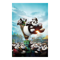 Kung Fu Panda 3 Poster V-neck Tee | Artistshot