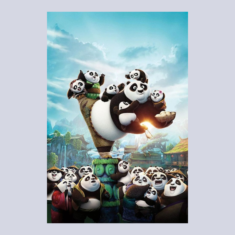 Kung Fu Panda 3 Poster Fleece Short | Artistshot